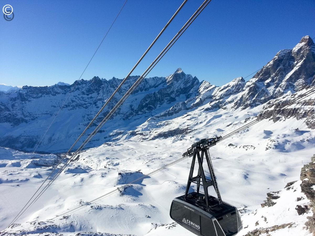 Breuil Cervinia Near Funicular Apartment With Private Garage Εξωτερικό φωτογραφία